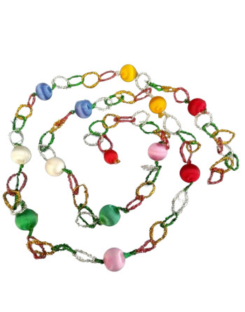 Guirlande de Noël colorée