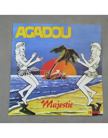 Vinyle 45 tours - Majestic - Agadou / Mignonnette Alouette