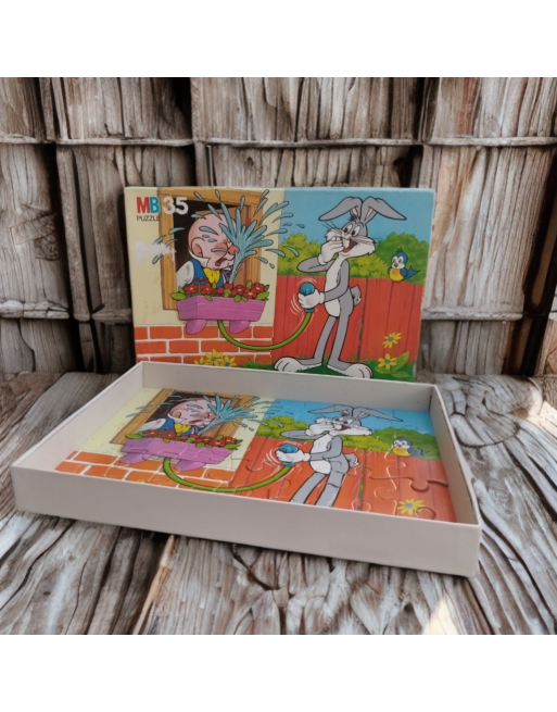 Puzzle Bugs Bunny et Elmer Fudd - 35 pièces Puzzle Bugs Bunny et Elmer Fudd - 35 pièces