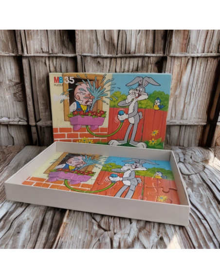 Puzzle Bugs Bunny et Elmer Fudd - 35 pièces
