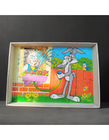 Puzzle Bugs Bunny et Elmer Fudd - 35 pièces