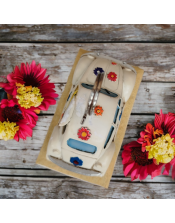 Porte-photo VW Coccinelle Peace & Love