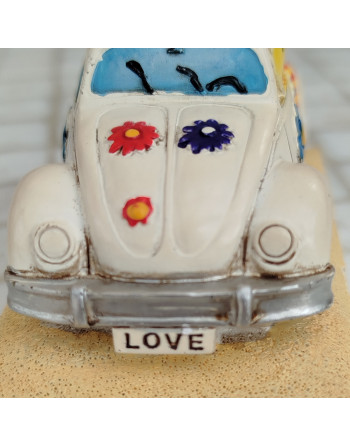 Porte-photo VW Coccinelle Peace & Love