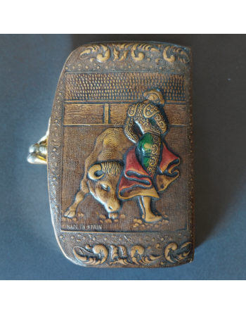 Porte-monnaie Matador en cuir brun