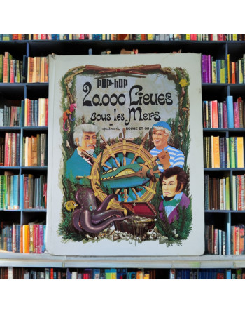 20 000 lieues sous les mers - Livre Pop Hop - 1969