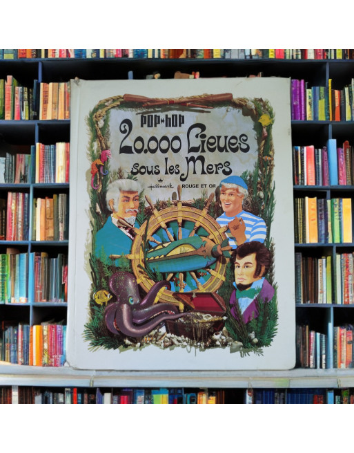 20 000 lieues sous les mers - Livre Pop Hop - 1969 20 000 lieues sous les mers - Livre Pop Hop - 1969
