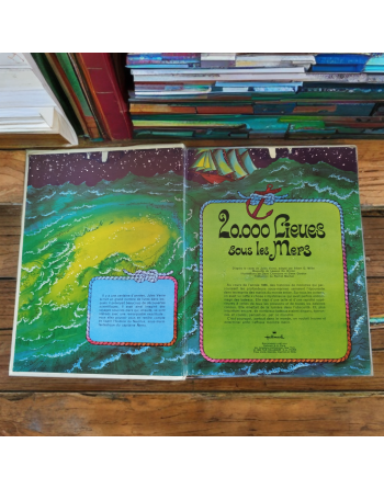 20 000 lieues sous les mers - Livre Pop Hop - 1969