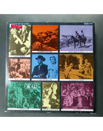Double vinyle 33 tours - Les musiques des films célèbres