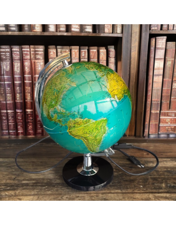 Globe terrestre lumineux (entre 1990 et 1992)