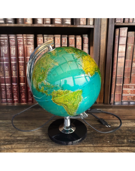 Globe terrestre lumineux (entre 1990 et 1992)