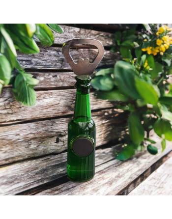 Décapsuleur bouteille – Marseillan-Plage, style vintage aimanté