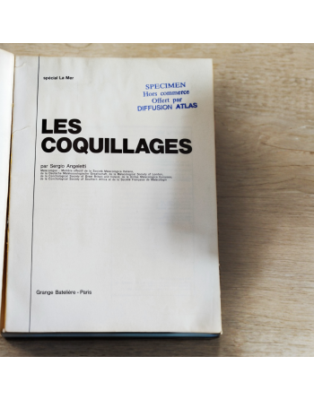 “Spécial la mer – Les coquillages” de Sergio Angeletti (1974, Éditions Grange Batelière – Paris)