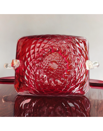 Vide-poche en verre soufflé Murano Salviati