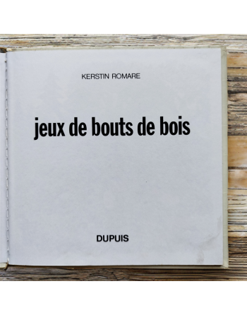 Jeux de bouts de bois de Kerstin Romare, 1976