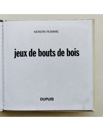 Jeux de bouts de bois de Kerstin Romare, 1976
